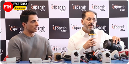 Sparsh CCTV has appointed Sonu sood as its brand ambassador.